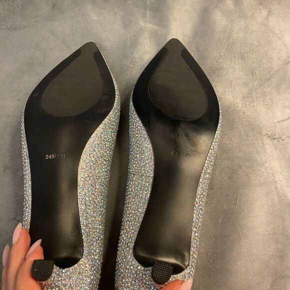Love Bride crystal heels, size 9 - Picture 7 of 8